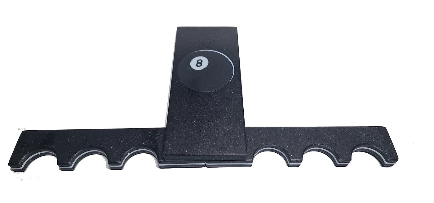 RailGrip aufgeklappt mit sechs Queue-Aussparungen